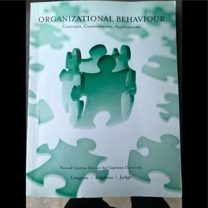 Organizational behaviour